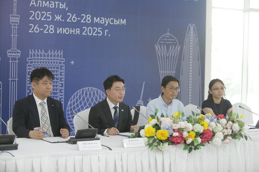 행사 전 프레스 브리핑(1부) 문화원, KOTRA, 고려극장, 알마티 고려민족 중앙회