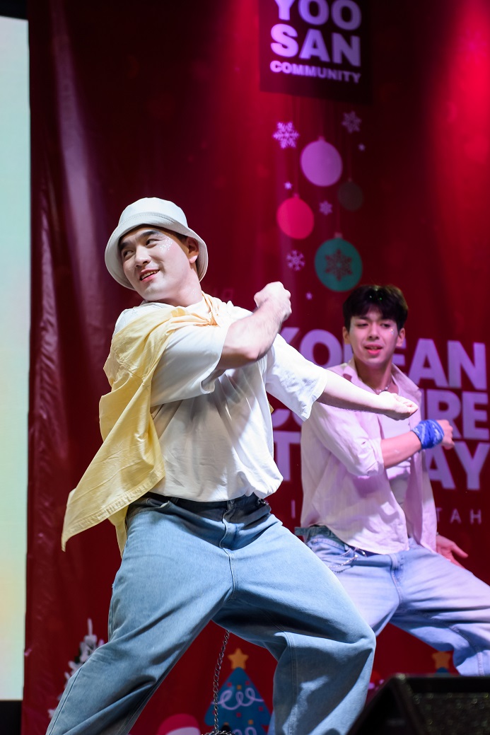 <코리안 컬처 윈터 데이> 공연 무대 (케이팝)